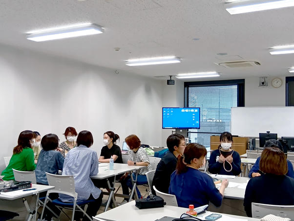 在宅フィジカルアセスメント在宅・がん・感染CNSコース授業の様子2