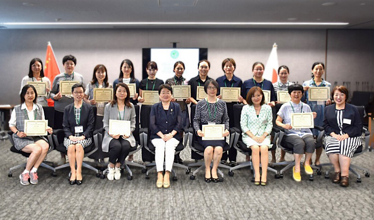 上海第一人民病院の研修生