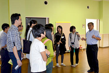 大田原キャンパスへ研修に来た海外の方々の様子その3