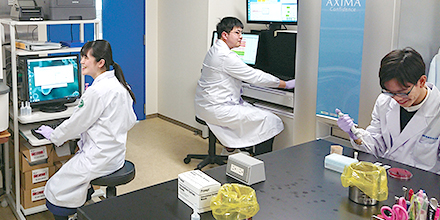 臨床検査技師になるバナー：TOPリンク画像